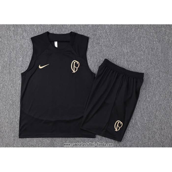 Chandal del Corinthians 2023 2024 Sin Mangas Negro